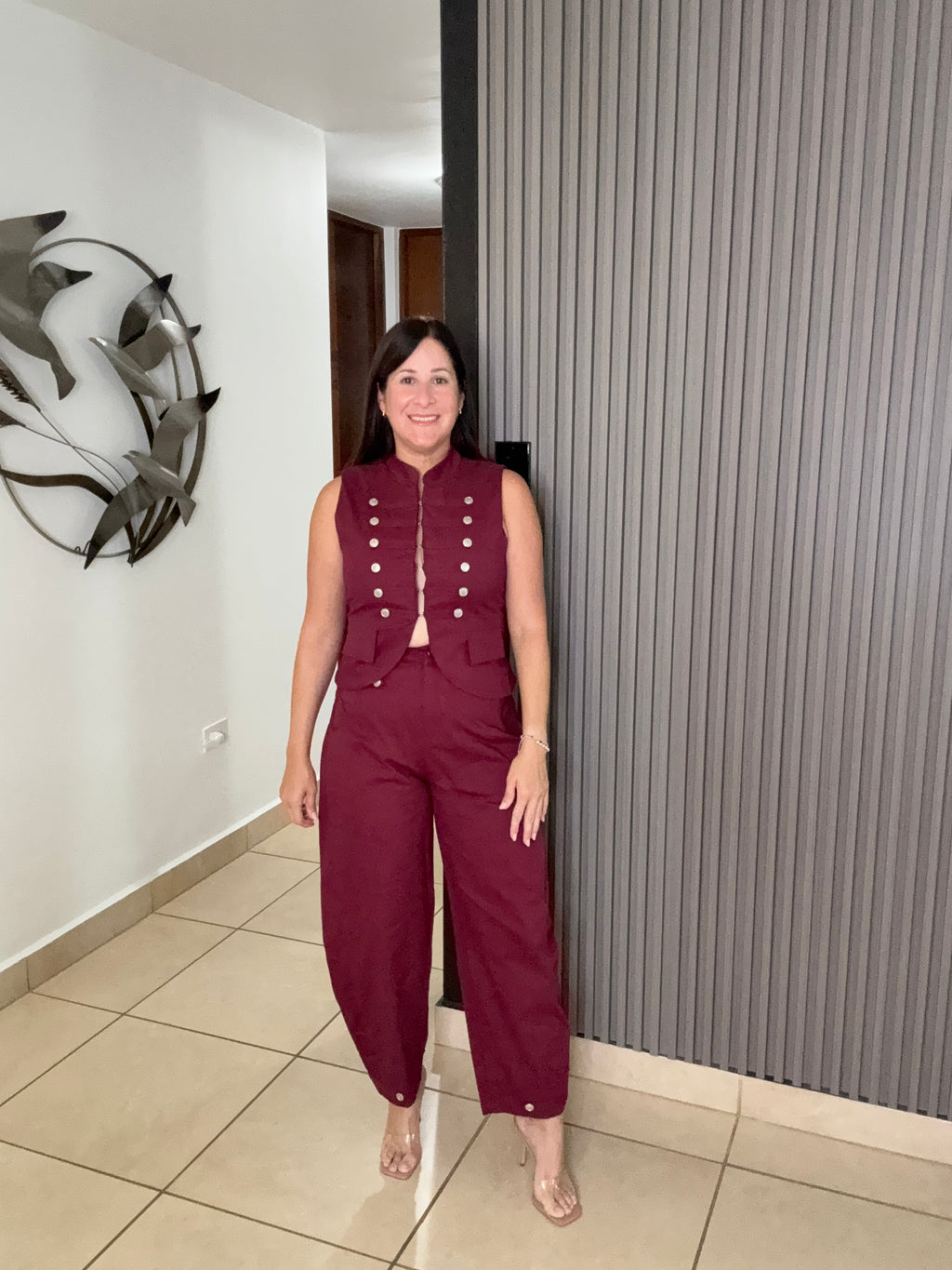 Napo Burgundy Set