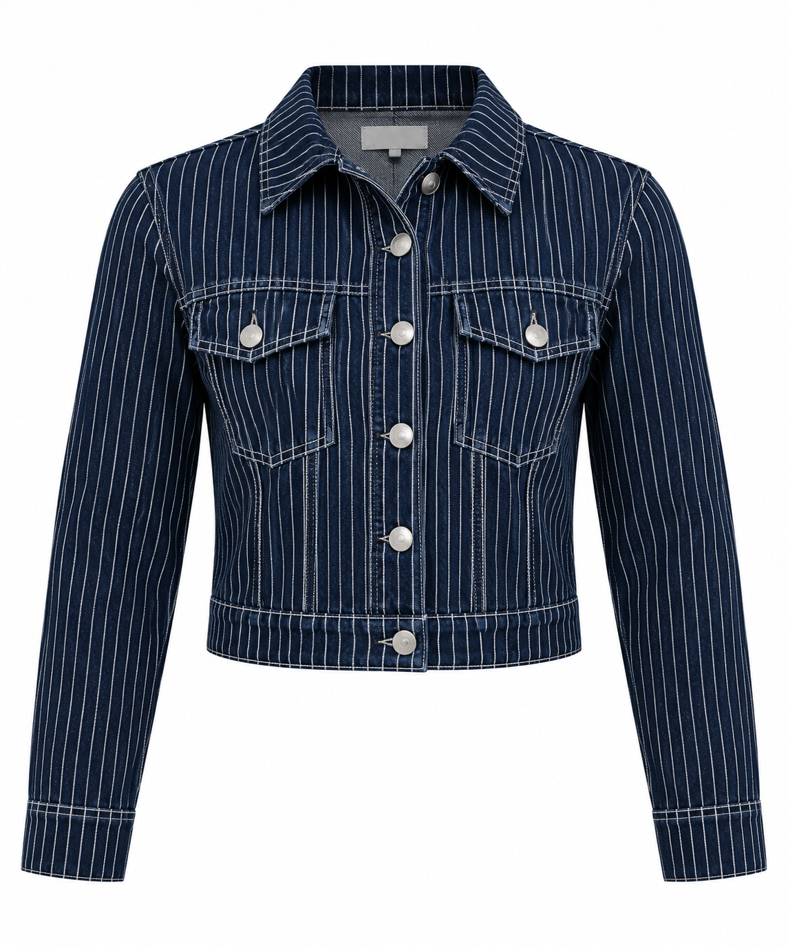 Jean and stripe jacket