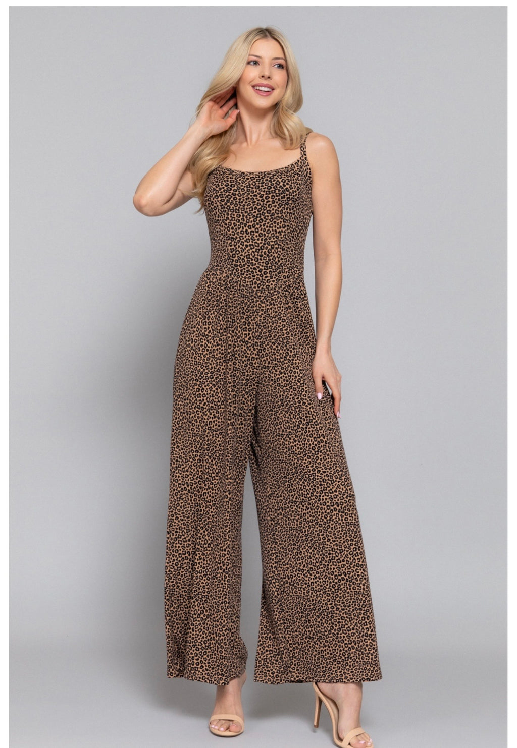 Animal Print Jumpsuit