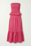 Stripe Pink and wine set