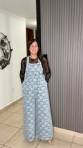 Denim Patch Overall