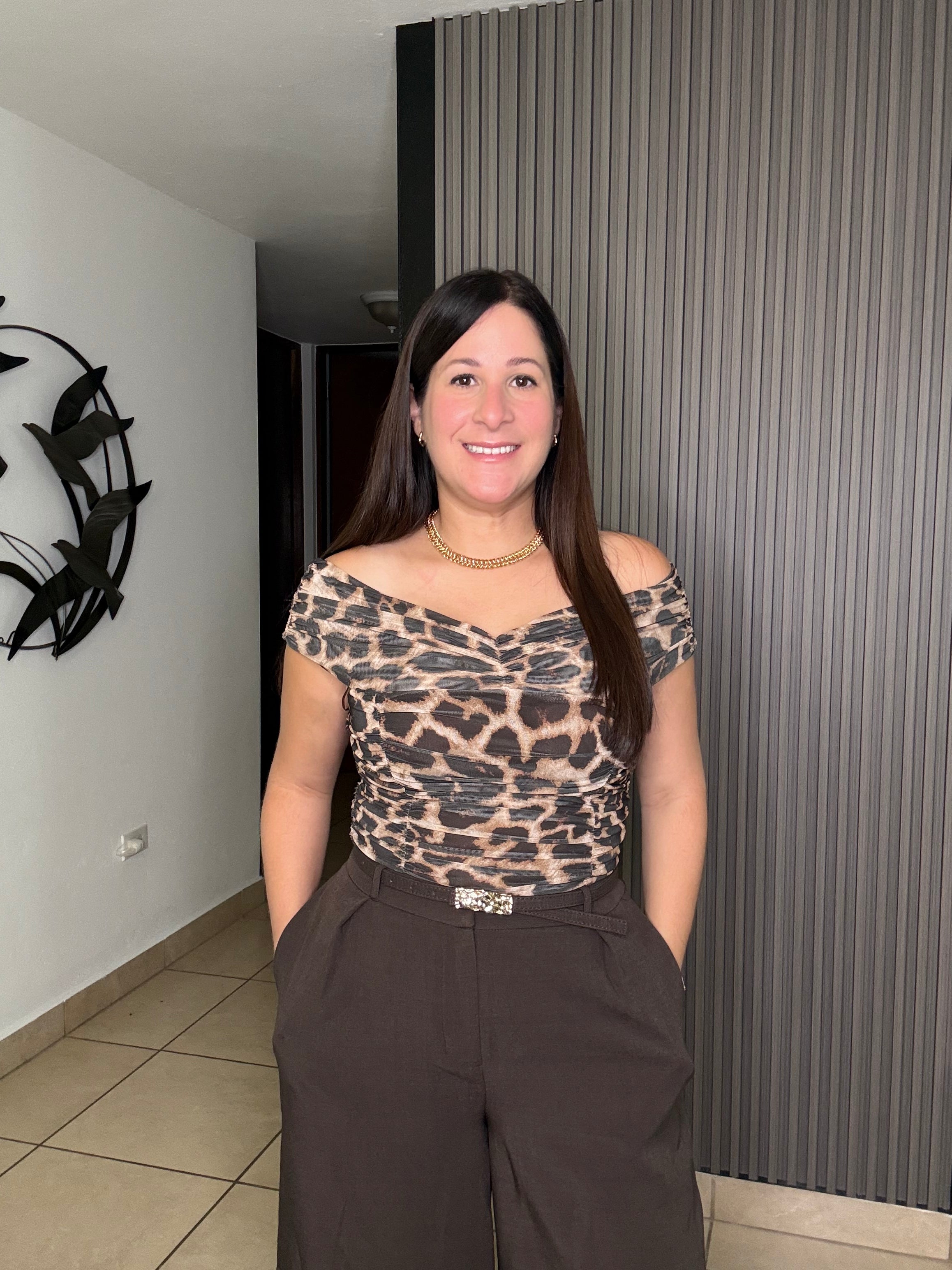 Leopard top