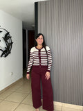 Burgundy Sweater top