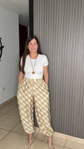 Taupe Bombacho Pant