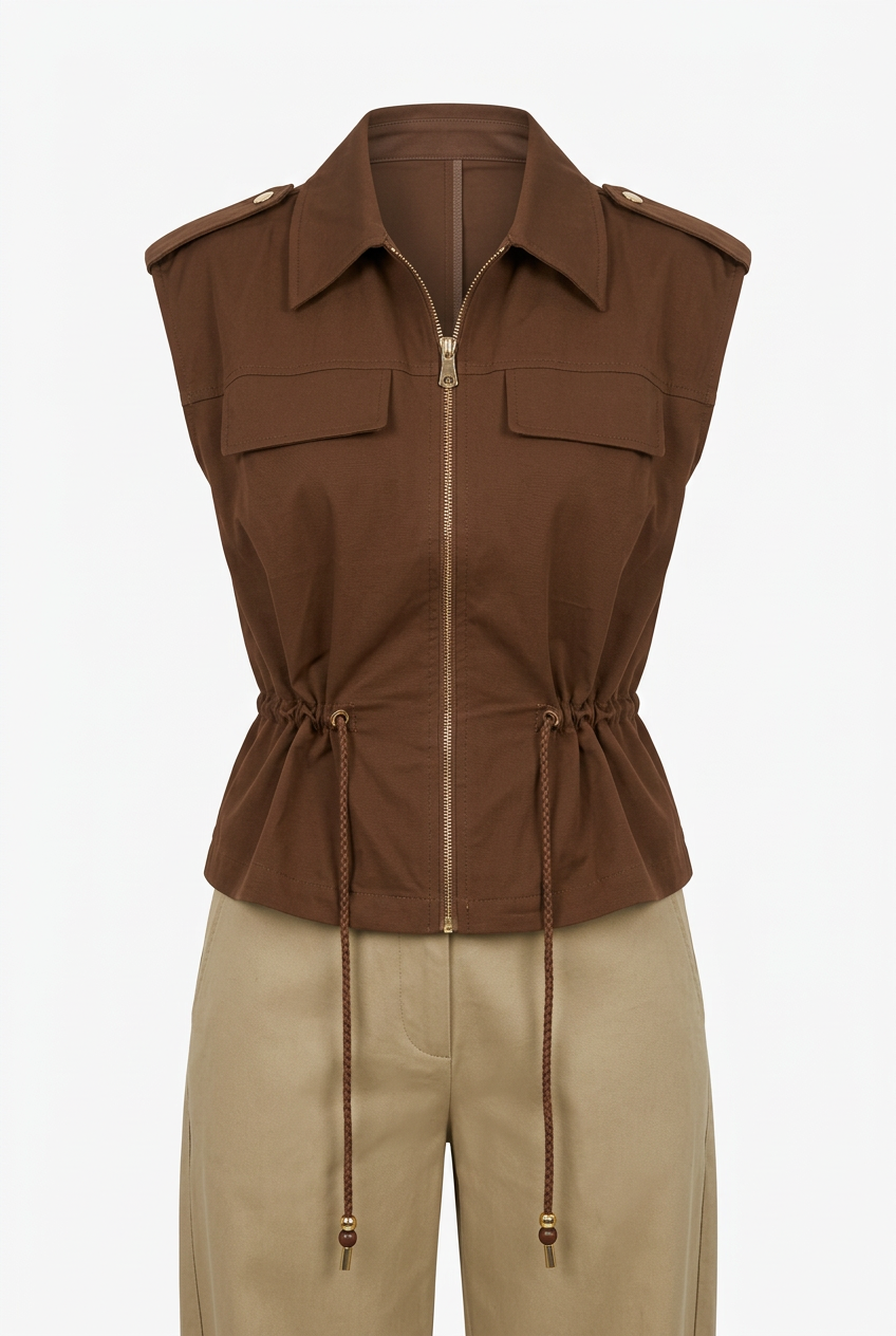 Brown Top/vest