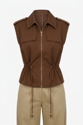 Brown Top/vest