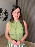 Napoleon Olive top