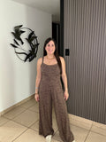 Animal Print Jumpsuit
