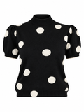 Polka sweater top