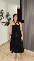 Cami Black top and skirt set
