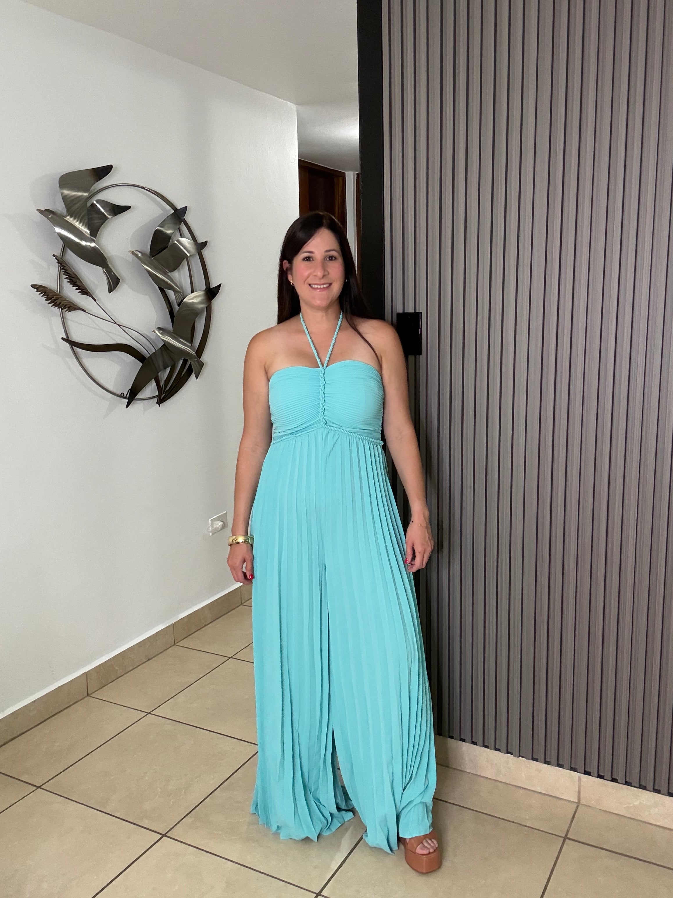 Aqua Jumpsuit