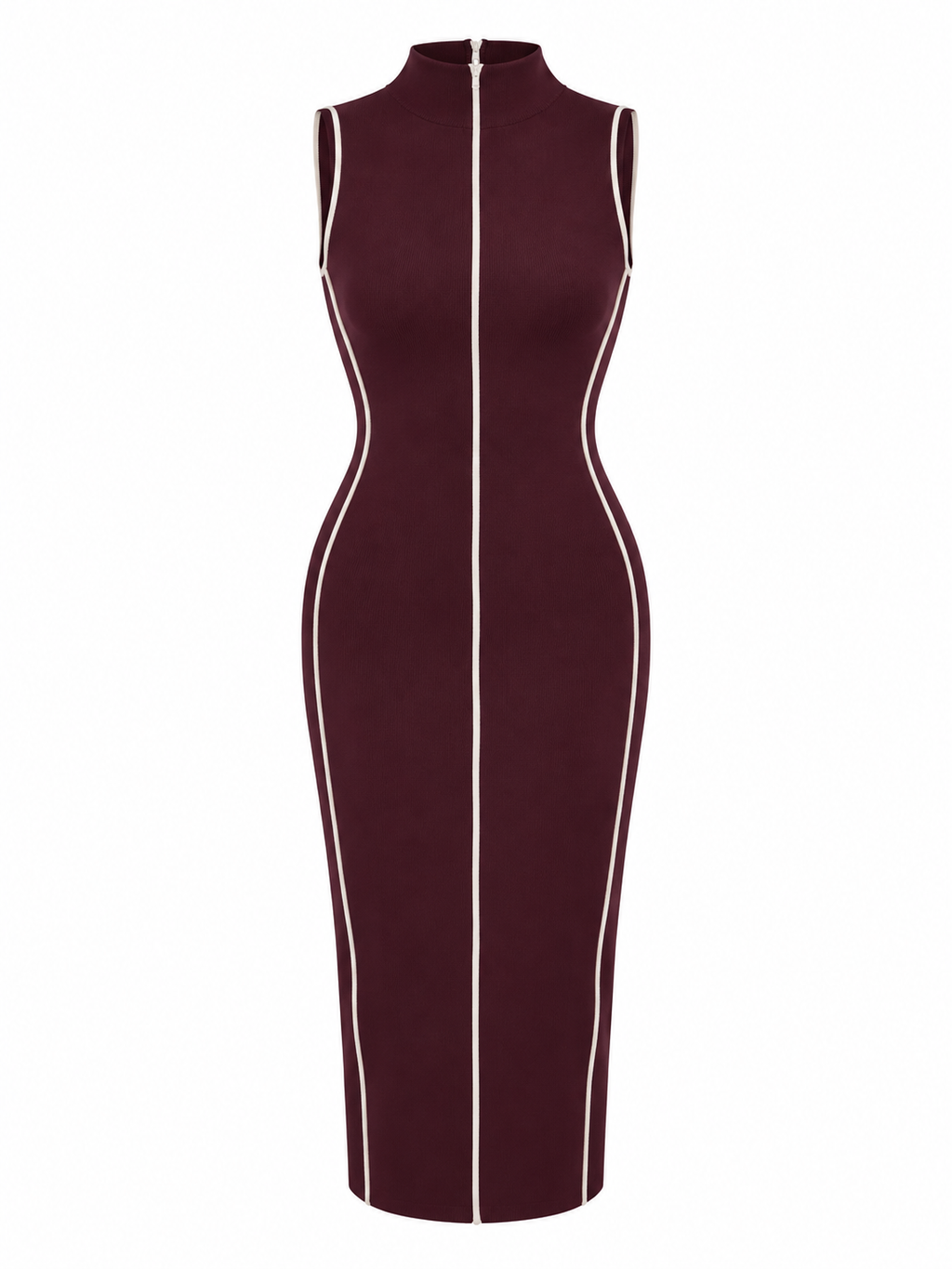 Burgundy Dress