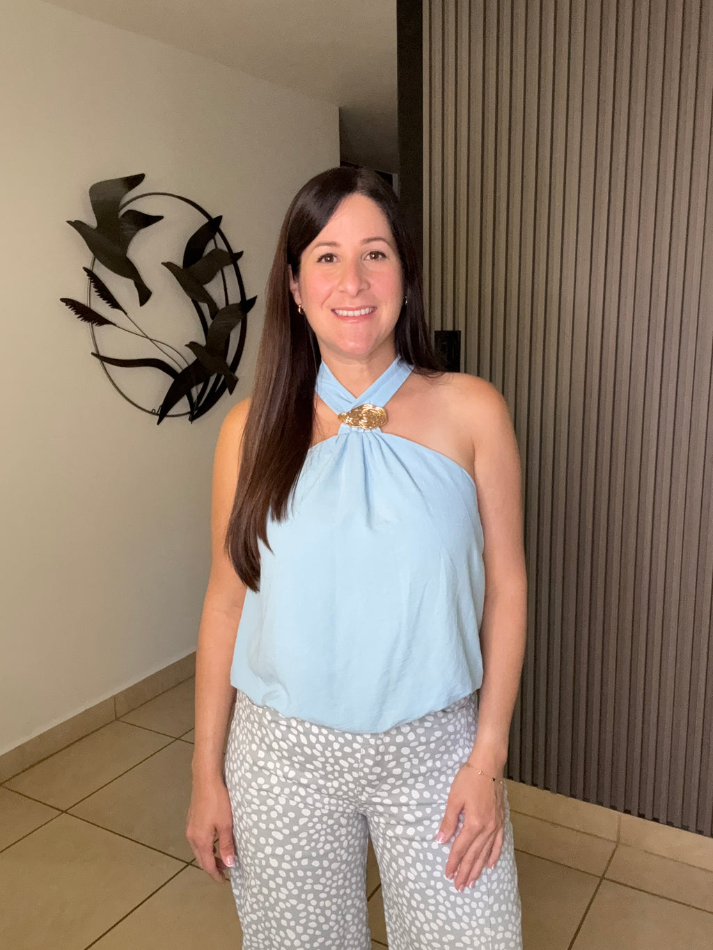 Val Blue top