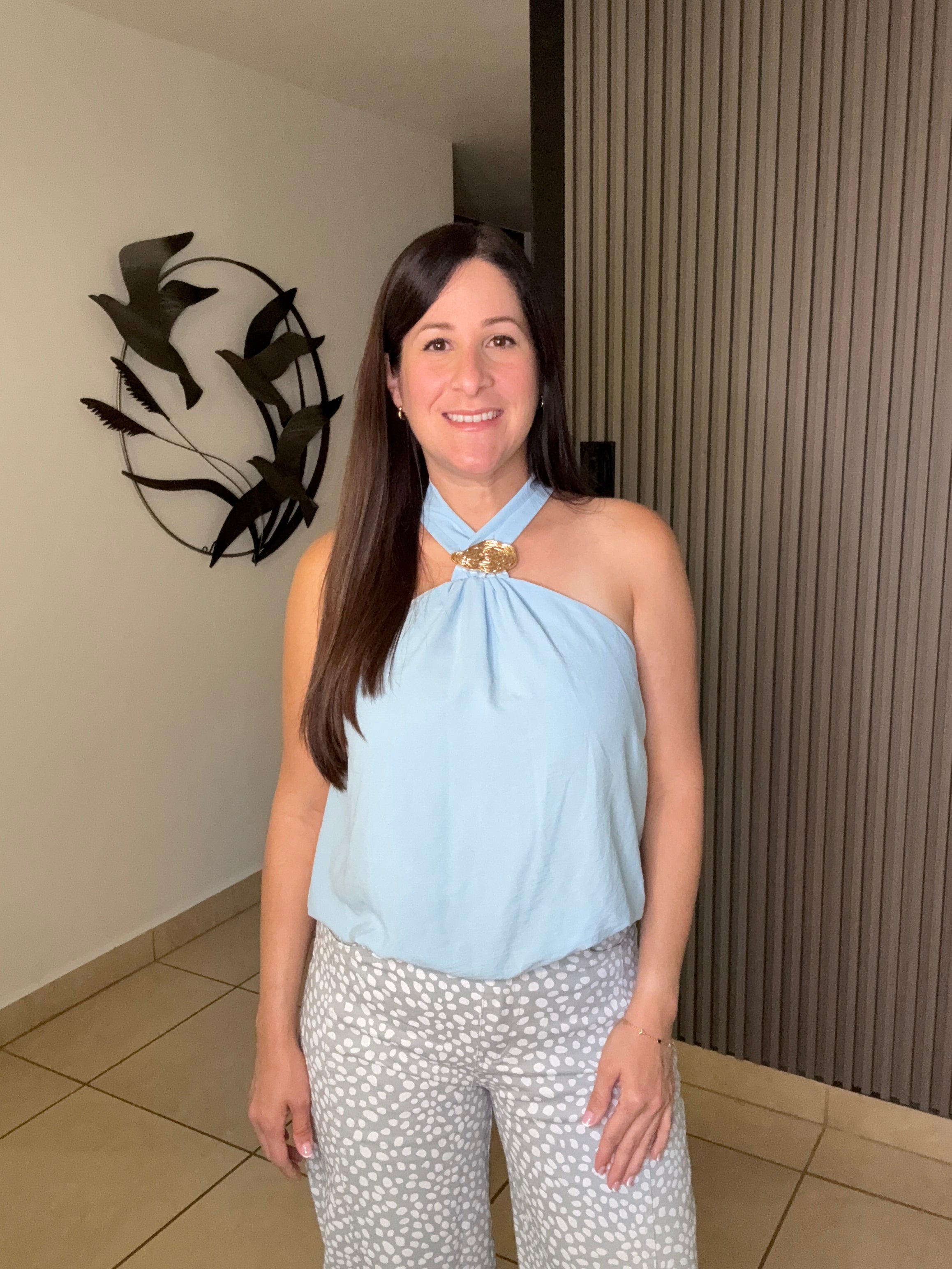 Val Blue top
