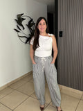 White Gold detail Top