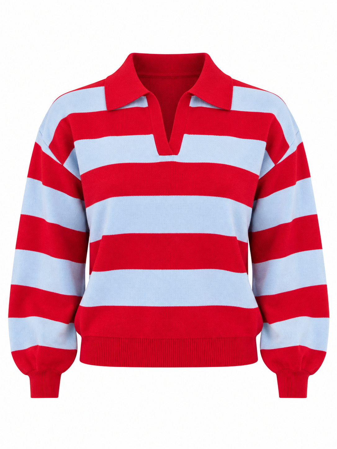 Red and blue sweater Polo