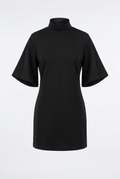 Black winter dress