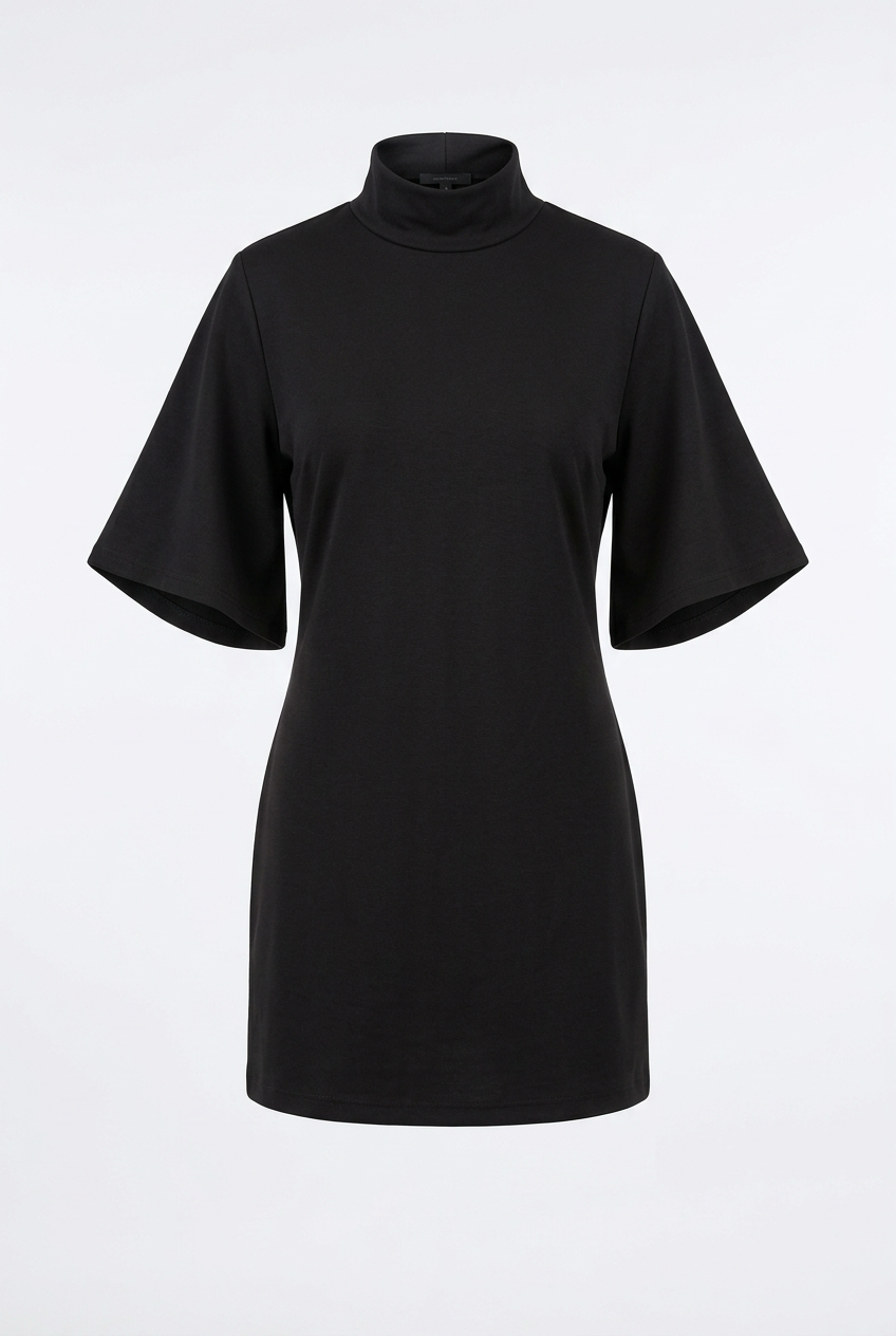 Black winter dress