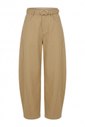 Khaki Barrel Pant