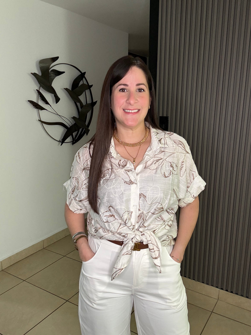Camisón Beige
