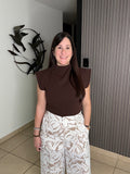 Amalie Chocolate Top