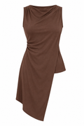 Choco Asymmetric basic long top