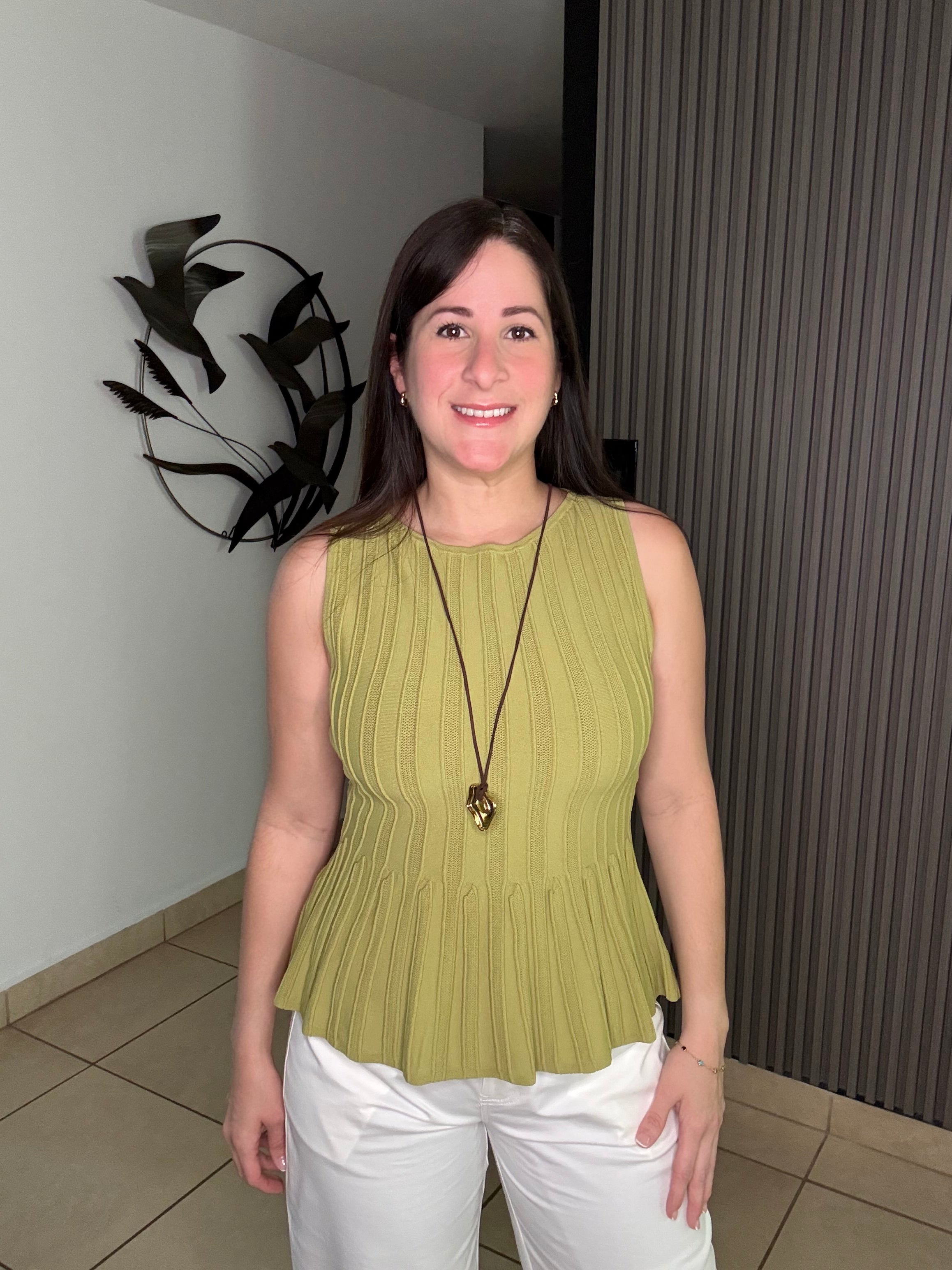Mimi Lime Top