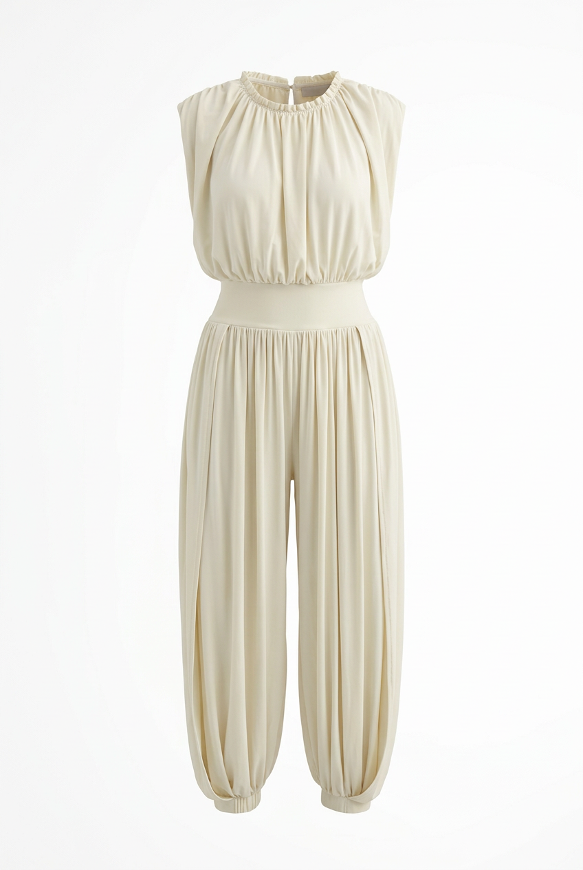 Jazmine beige Jumpsuit