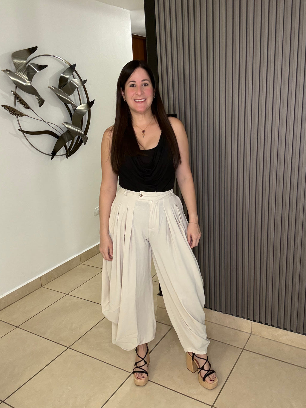 Ivory Aladdin Pant