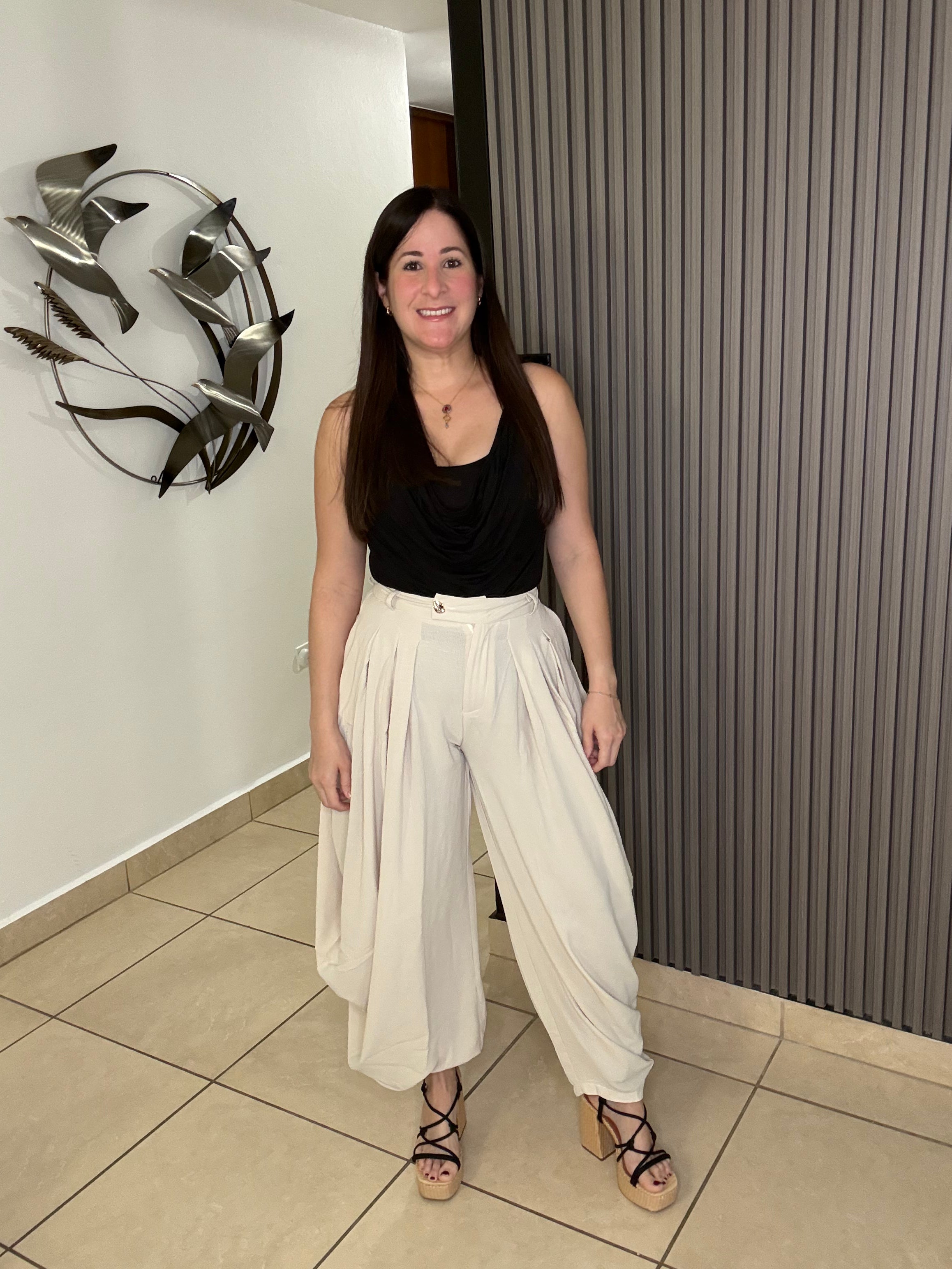 Ivory Aladdin Pant