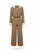 Taupe and Cream Pearl set