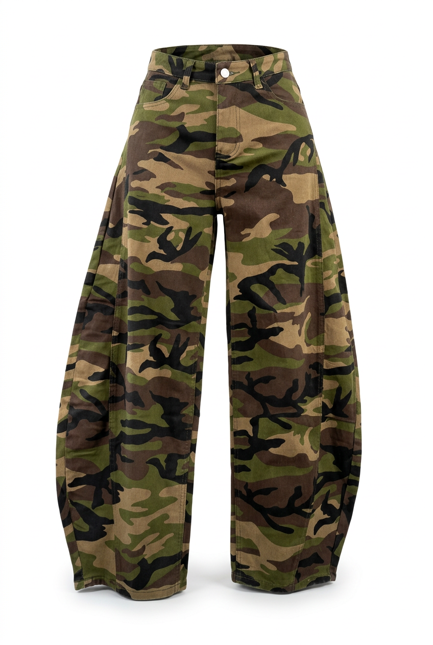 Military Barrel Jean