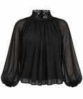 Elegant black top