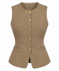 Taupe vest