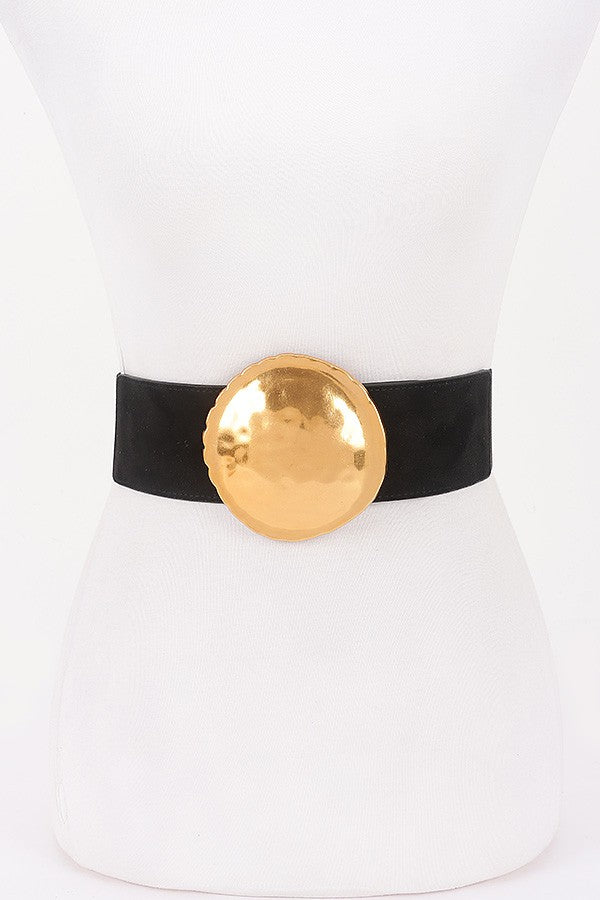 Metal Buckle Elastic Belt