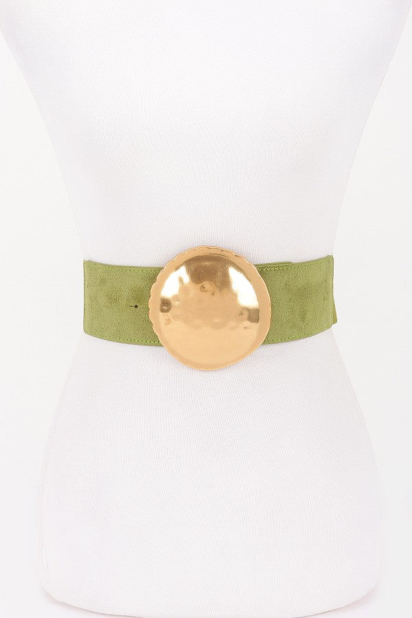 Metal Buckle Elastic Belt