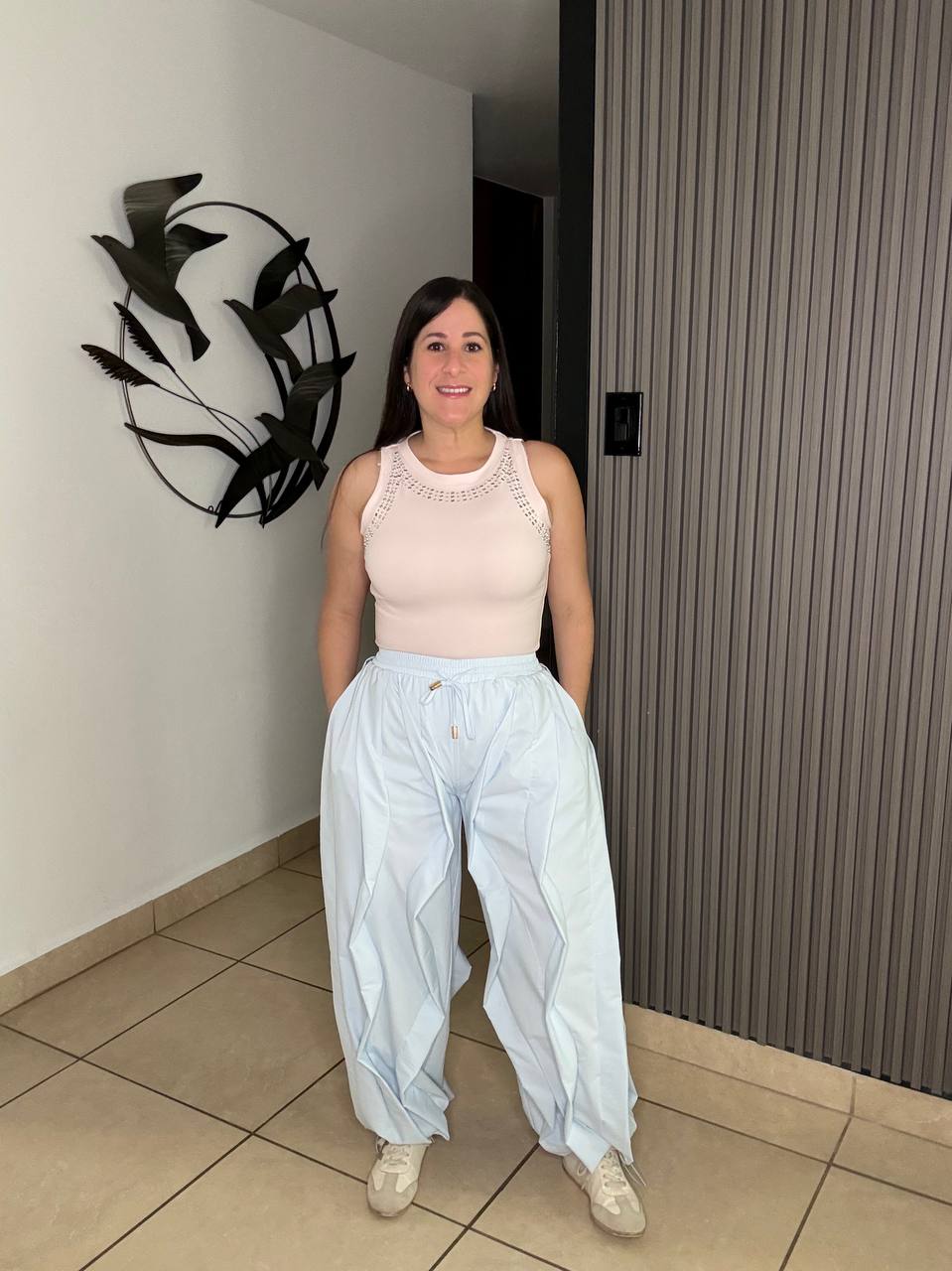 'Yari' Baby Blue Pant